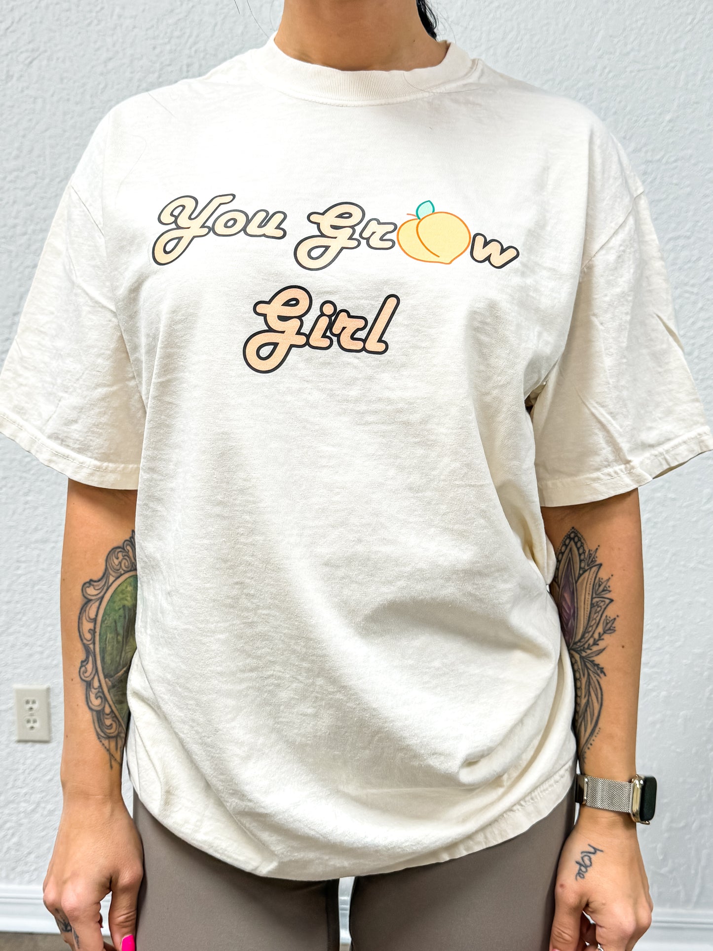 You Grow Girl T-Shirt / Pump Cover